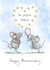 Cute Anniversary Card - For The Perfect Match - Tennis created by Lucy Driver