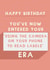 Funny Birthday Era Card - Using Your Phone Camera To Read Labels created by Giddy Kipper
