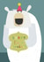 Cute Sorry Card - Sorry I'm A Plonker - Polar Bear created by Kali Stileman