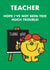 Cute Thank You Teacher Card - Little Miss Trouble created by Mr. Men