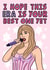 Cute Birthday Card - For Her - Taylor Swift - I Hope This Era Is Your Best One Yet created by Studio Doodles