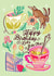 Pretty Birthday Card - For Her - Tea Party created by Gina Shord