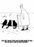 Rude Birthday Card - Funny Cat Cartoon - Line Of Pussy created by The Marmalade Cat