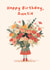Cute Birthday Card - For Aunt - Flower Girl created by Bellollage