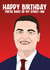 Funny Birthday Card - You're Up My Streeting - Health Secretary Wes Streeting created by Blind Faith