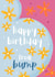 Pretty Birthday Card - From The Bump - Flowers created by Sian Moore Illustration