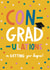 Classic Graduation Pun Card - Congratulations On Getting Your Degree! created by Alice Mole Illustration