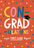 Classic Graduation Card - Congratulations On Getting - First Class Degree! created by Alice Mole Illustration