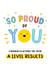 Cute Exams Card - Proud of You - A Level Results created by Macie Dot Doodles