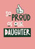 Cute Congratulations Card - Exams Or Graduation - For Daughter created by Giddy Kipper
