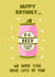 Funny Birthday Card for Sober Celebrations - Alcohol Free Beer created by Lucy Maggie Designs