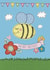 Happy Birthday - Cute Bee Card created by Spells and Spindles