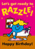Fun Birthday Card - Little Miss Somersault - Mr. Men - Ready to Razzle created by Mr. Men