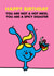 Funny Birthday Card - Little Miss Somersault - Hot Mess, Spicy Disaster - Mr. Men created by Mr. Men