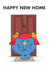 Cute New Home Card - Little Miss Giggles - Mr. Men created by Mr. Men
