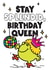 Fun Birthday Card - Little Miss Splendid - Mr. Men - Stay Splendid Queen created by Mr. Men