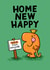 Cute New Home Card – Mr. Topsy Turvy - Mr. Men created by Mr. Men