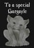 Old age gargoyle gothic dark joke funny offensive created by Waffleteeth