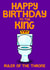 Funny Birthday Card for Husband Dad Brother Boyfriend Son - King Toilet Humour created by Louise Burgoyne