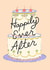Wedding Vintage-Inspired Cake Happily Ever After Card created by Emma Brooks Creative
