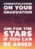 Graduation - positive note - aim for the stars created by Pickled Prints