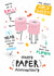 Cute Anniversary Card - 1st Anniversary - Funny Card For Paper Anniversary created by Twisted Haggis