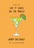 Happy Birthday Girlfriend - Margarita Birthday Card created by @Laura Lonsdale Designs