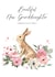 New Granddaughter pretty rabbit card created by Katie Phythian Design