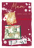 Classic Christmas Card - For Mam - Presents with Berries and Winter Flowers created by SABIVO Design by Sabina