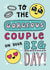 Cute Wedding Card - To The Gorgeous Couple On Your Big Day created by Josie Gledhill