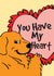 You Have My Heart Cute Funny Dog Anniversary Couple for Partner Lover Boyfriend created by Dhanna