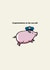 Funny New Job Card - Police Officer - Pig created by Jamie Lindsay