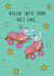 Cute 40th Birthday Card - For Her - Rollin' Into Your 40's created by @Laura Lonsdale Designs