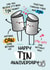 Funny Anniversary Card - 10th Anniversary - Tin Wedding Anniversary created by Twisted Haggis