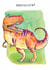 Funny Celebration Card - For Him - T-Rexcellent - Birthday Or Congratulations Card created by Jelly Armchair