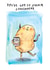 Funny Good Luck Card - Potato Pun - You've Got to Starch Somewhere created by Jelly Armchair