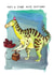 Funny Birthday Card - Have a Dino Mite Birthday - Dinosaur Pun - For Him created by Jelly Armchair