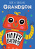 Cute Birthday Card - For Grandson - Robot - AI created by Dalia Clark Design