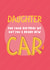 Cheeky Birthday Card - For Daughter - New Car created by Bev O'Connor || @oconnordesign