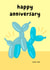 Funny Anniversary Card - Ballon Dog - Sex created by izzafizza