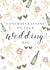 Classic Wedding Card - Congratulations - Champagne created by ArtbyIzzyKarin