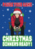 Funny Christmas Card - Gamer - Pause Your Game Christmas Dinner's Ready! created by @Cupsie's Creations