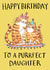 Cute Birthday Card - Daughter - Purrfect Cat created by Jelly Armchair