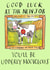 Cute New Job Card - Good Luck - Udderly Moovolous created by Jelly Armchair
