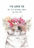 Funny Birthday Card - Tipp Top - Quirky Cat created by Rosie Made A Thing