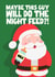 Funny Christmas Card - New Parent - Maybe This Guy Will Do The Night Feed?! created by Pickled Prints