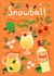 Cute Christmas Card - Snowball Cocktail Recipe - Festive created by Pear Tree Press