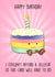 Cute Birthday Card - Jellycat - Cake created by Poppy & Mabel 