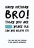 Funny Birthday Card - Brother - This Card Has Been Censored created by Silly Billy