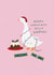 Cute Christmas Card - Silly Goose created by Studio Mads